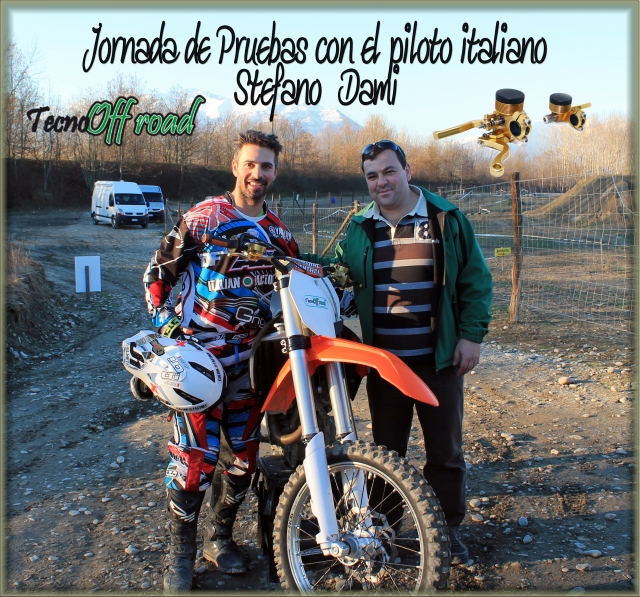 Jornada de pruebas para Rekluse con el piloto italiano Stefano Dami
